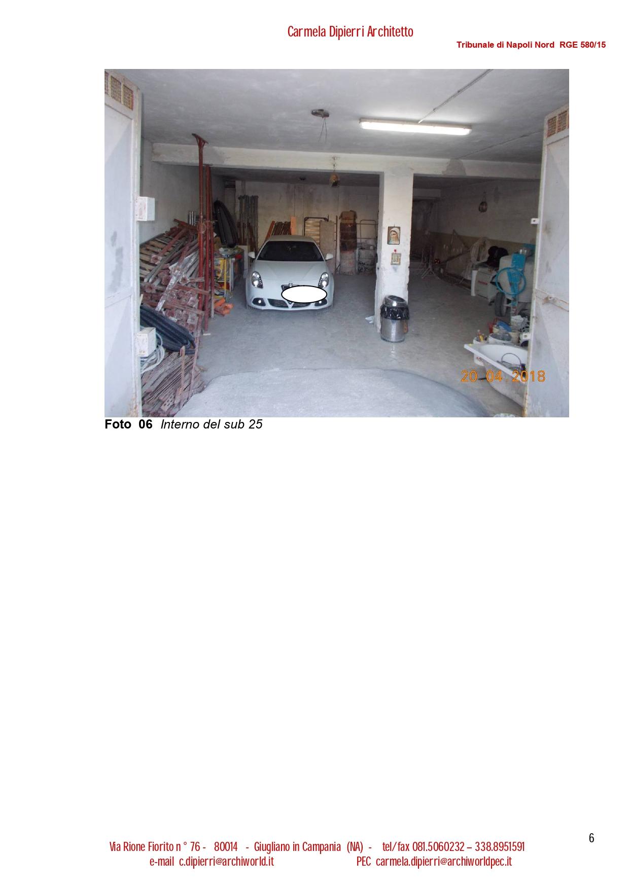immobile garage all'asta in VIA TRIESTE N 24 - 80018 Mugnano di Napoli (NA) - 1