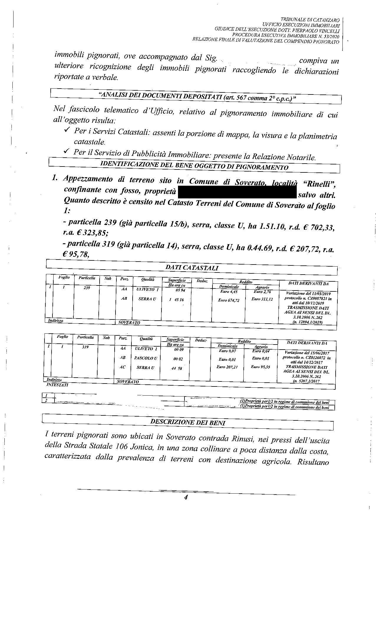 immobile terreno all'asta in Località Rinelli - 88068 Soverato (CZ) - 4