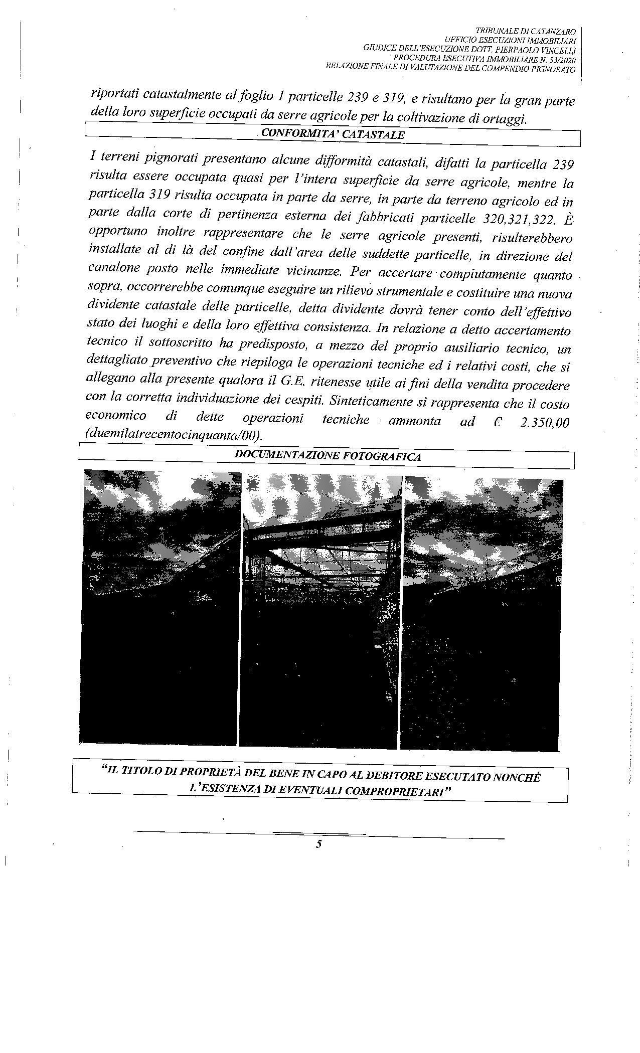 immobile terreno all'asta in Località Rinelli - 88068 Soverato (CZ) - 5