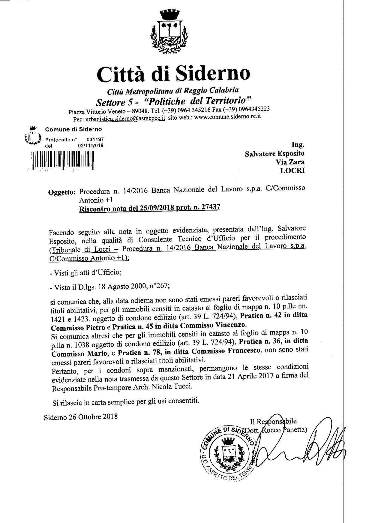 immobile casa singola all'asta in Località Fossecalì - 89048 Siderno (RC) - 5