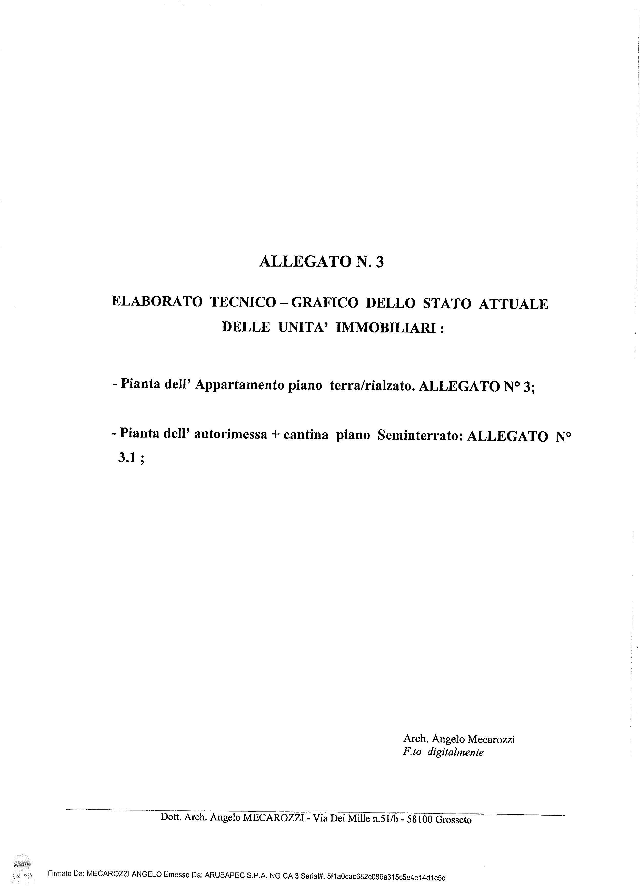 immobile appartamento all'asta in Via Zaccagnini n 2 - Fraz Bagno di Gavorrano - 58023 Gavorrano (GR) - 1