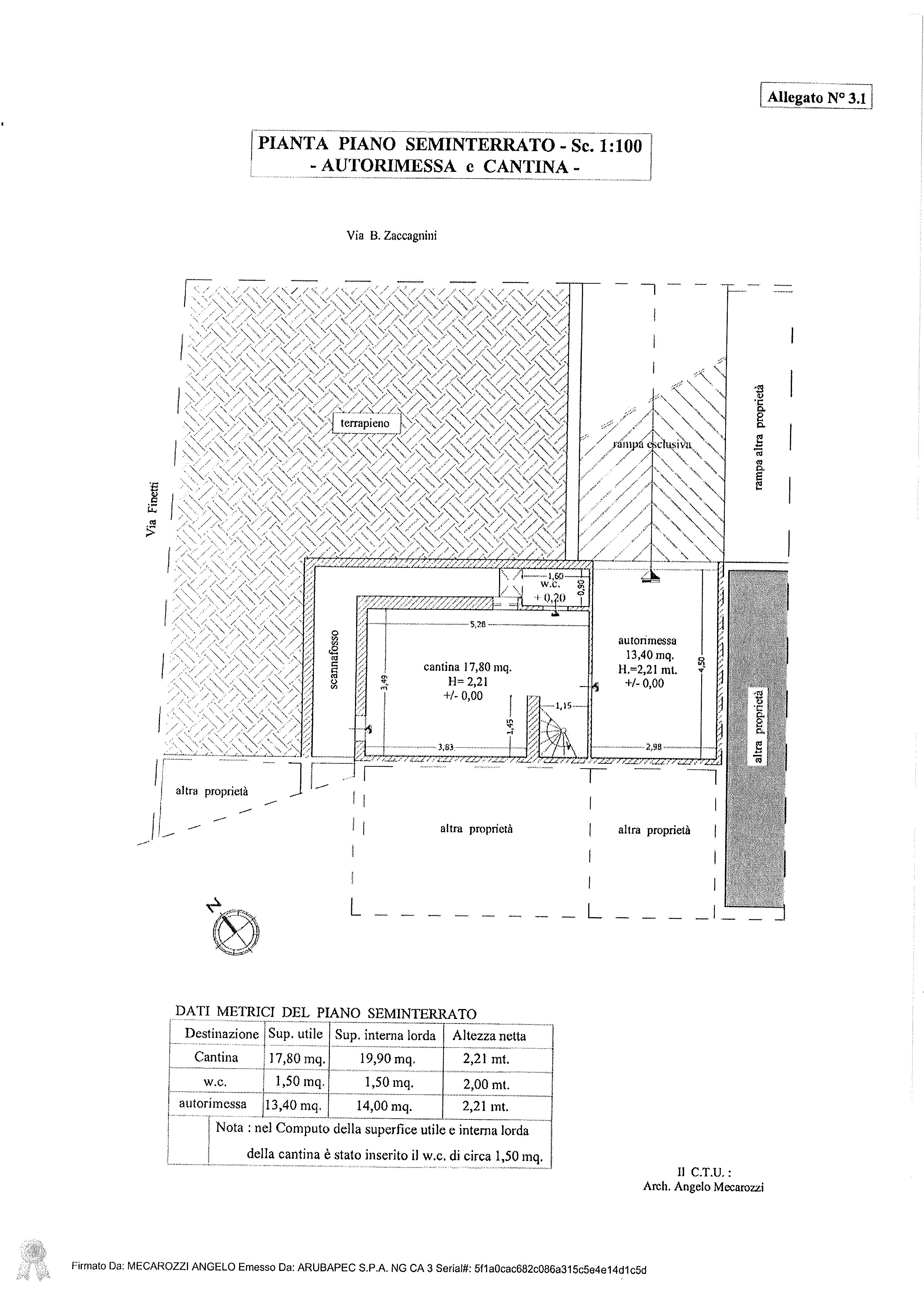 immobile appartamento all'asta in Via Zaccagnini n 2 - Fraz Bagno di Gavorrano - 58023 Gavorrano (GR) - 3