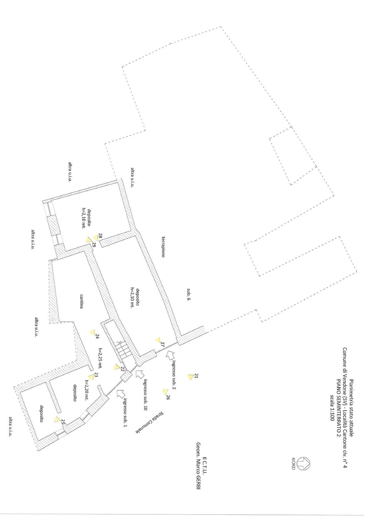immobile appartamento all'asta in Localita' Cantone 4 - 17032 Vendone (SV) - 2