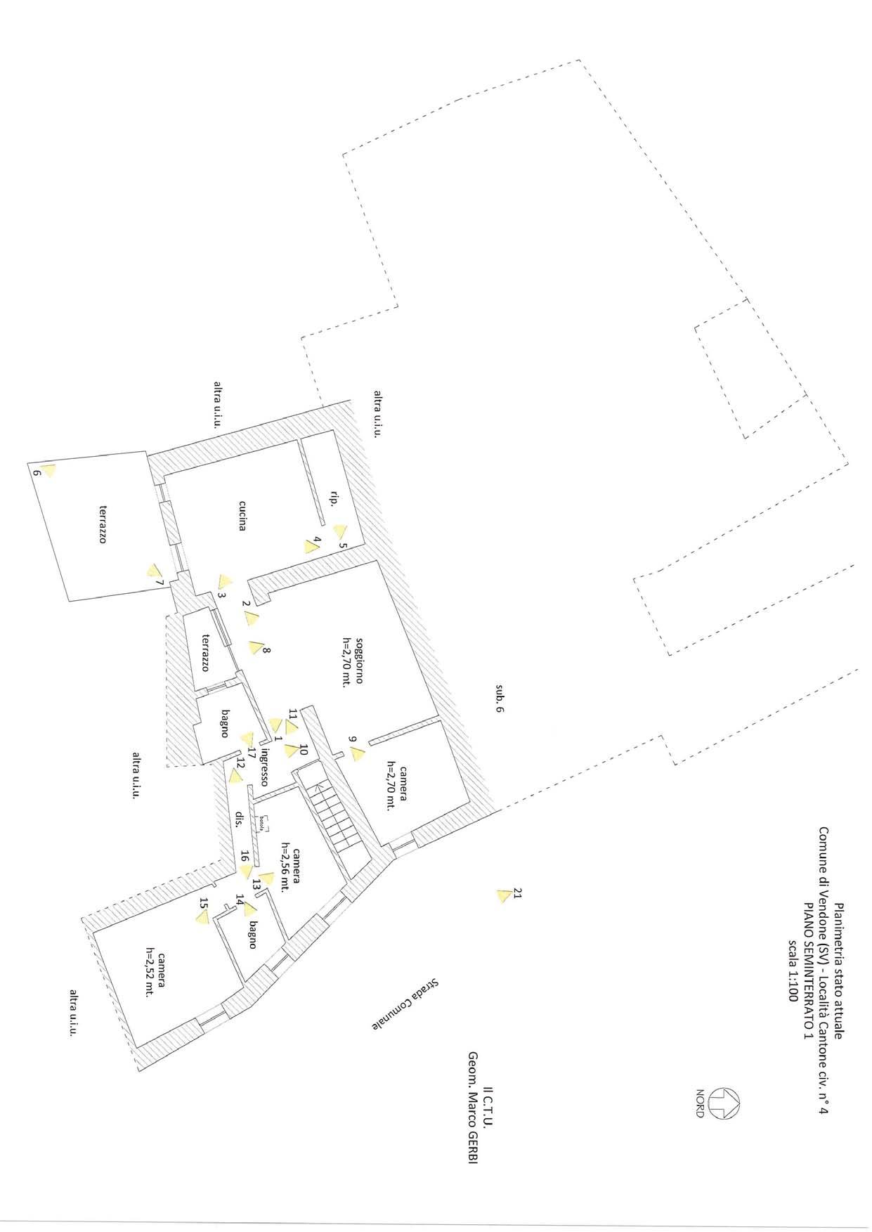 immobile appartamento all'asta in Localita' Cantone 4 - 17032 Vendone (SV) - 3