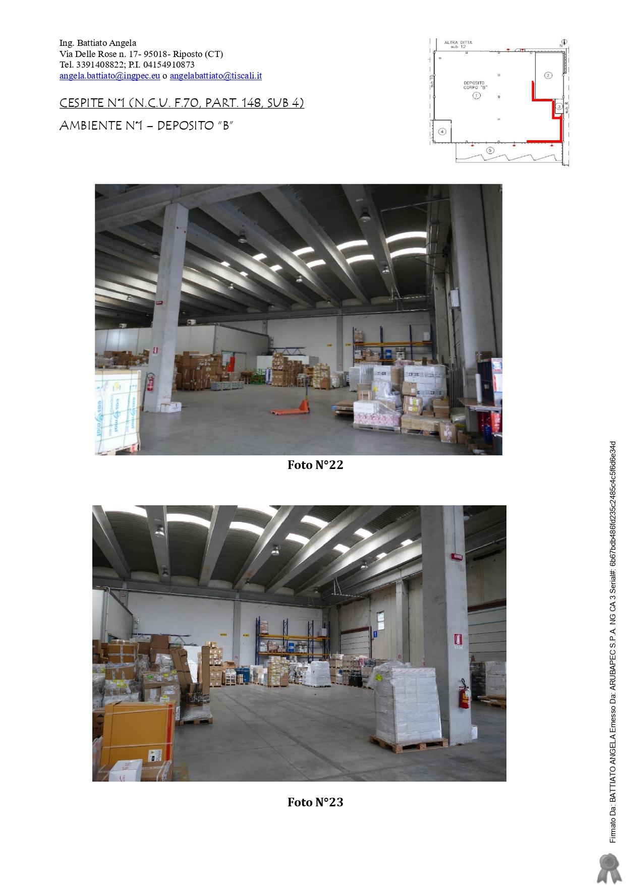 immobile attivita commerciale all'asta in Contrada Cugno SP 14 sn - 95032 Belpasso (CT) - 1