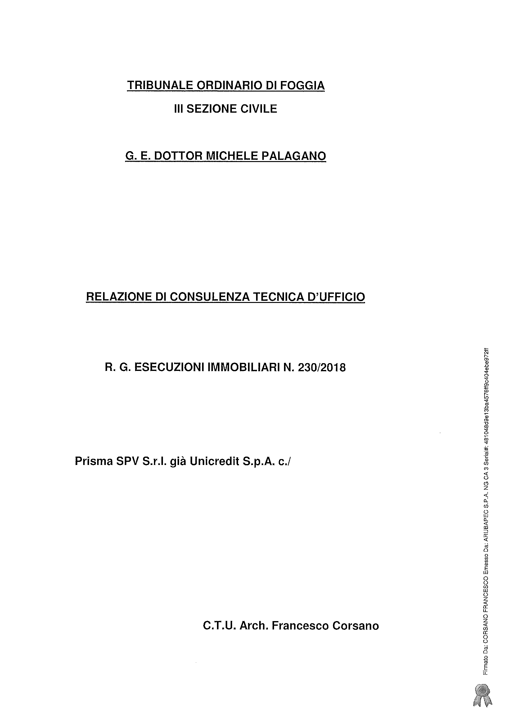 immobile appartamento all'asta in via Carlo De Ambrosio, 66 - 71016 San Severo (FG) - 1