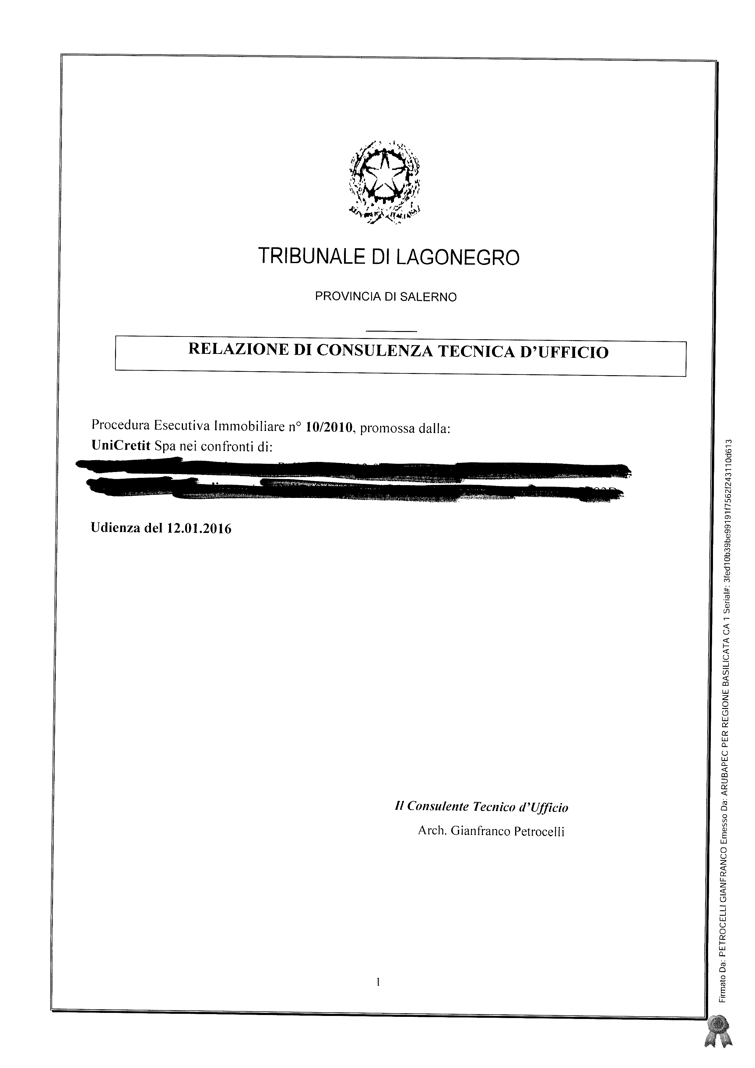 immobile appartamento all'asta in Via Vittorio Emanuele II n°39 Padula (SA) - 1
