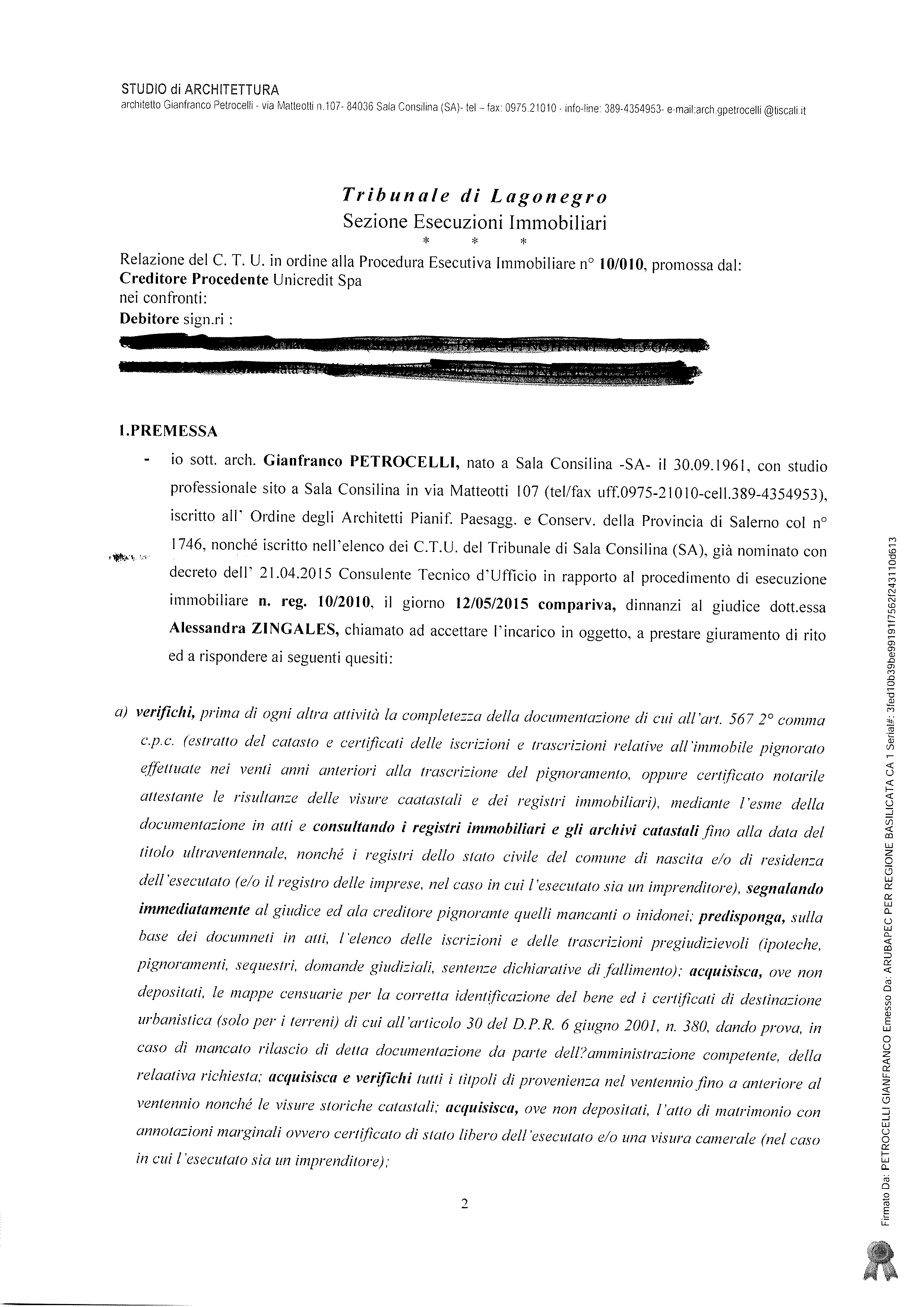 immobile appartamento all'asta in Via Vittorio Emanuele II n°39 Padula (SA) - 2