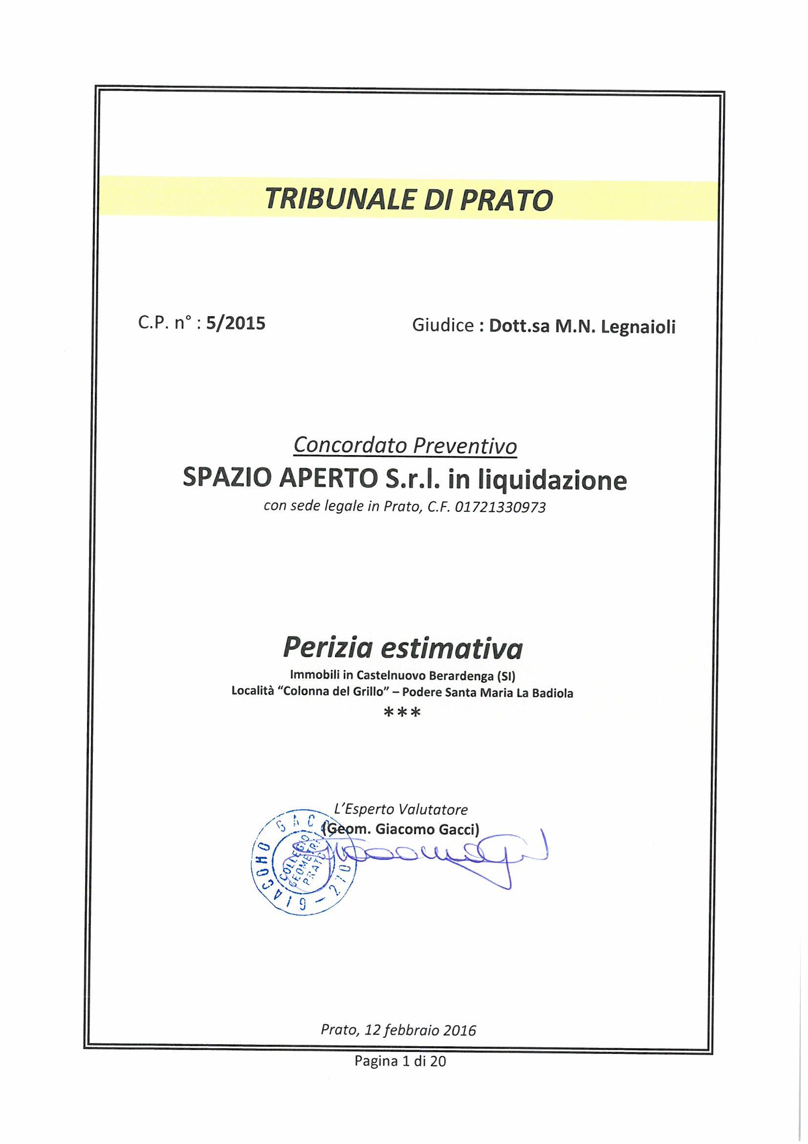 immobile attivita commerciale all'asta in colonna di grillo - 53019 Castelnuovo Berardenga (SI) - 1