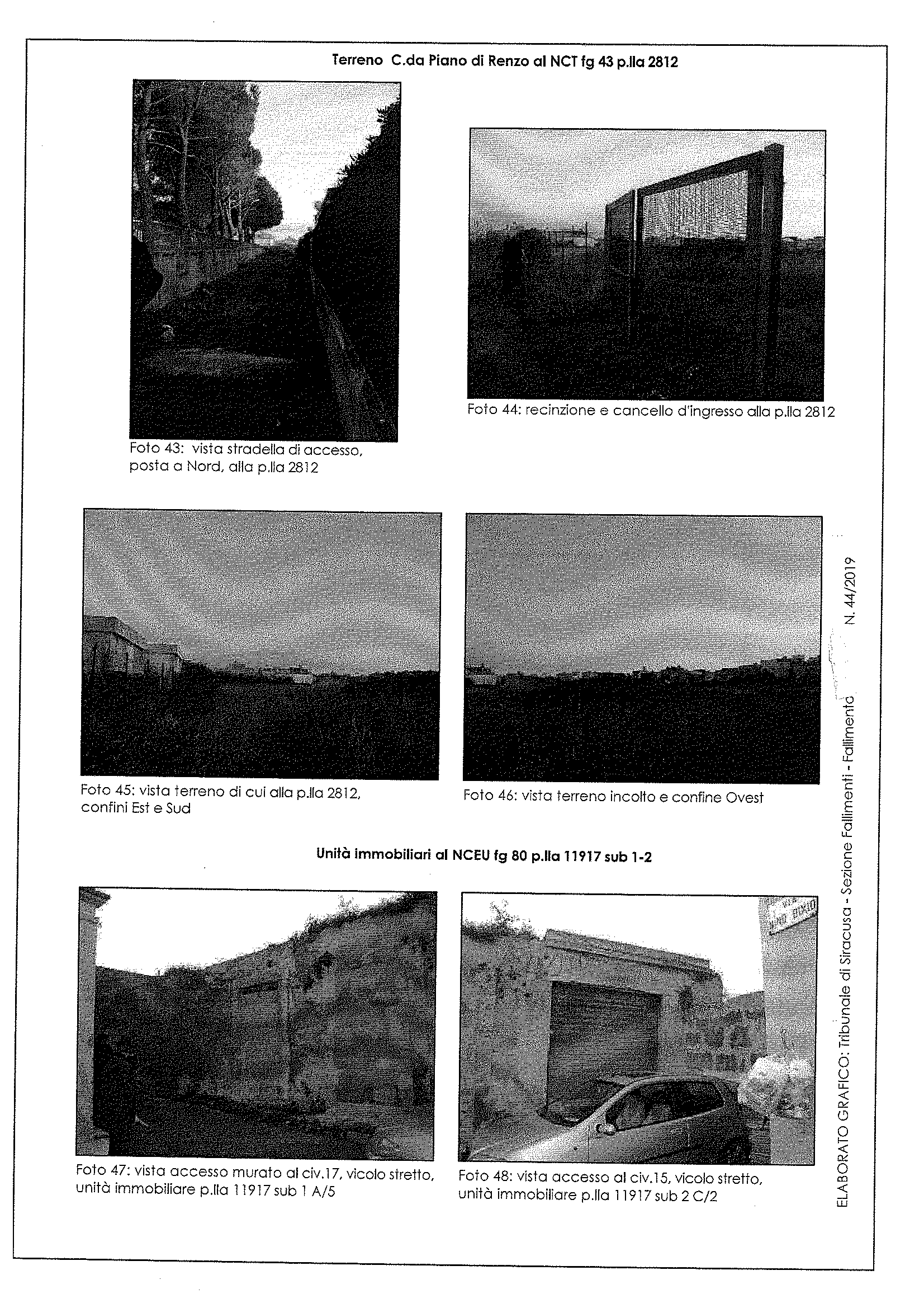immobile terreno all'asta in contrada piano di renzo - 96012 Avola (SR) - 1