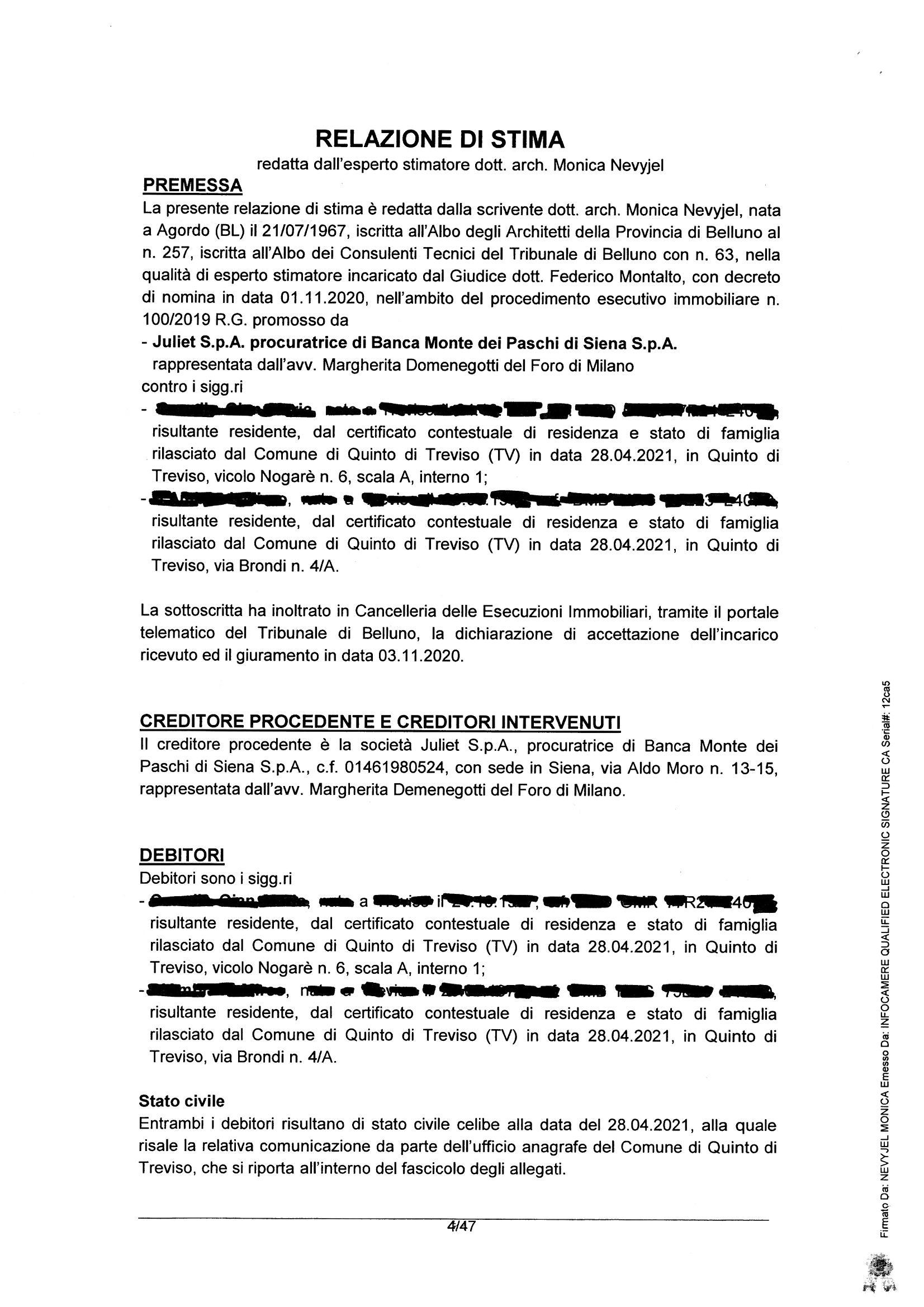 immobile appartamento all'asta in Località Cilladon, 14 - 32038 Quero Vas (BL) - 4