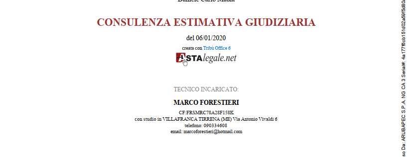 immobile appartamento all'asta in via Calvario 20 - 98030 Gaggi (ME) - 2