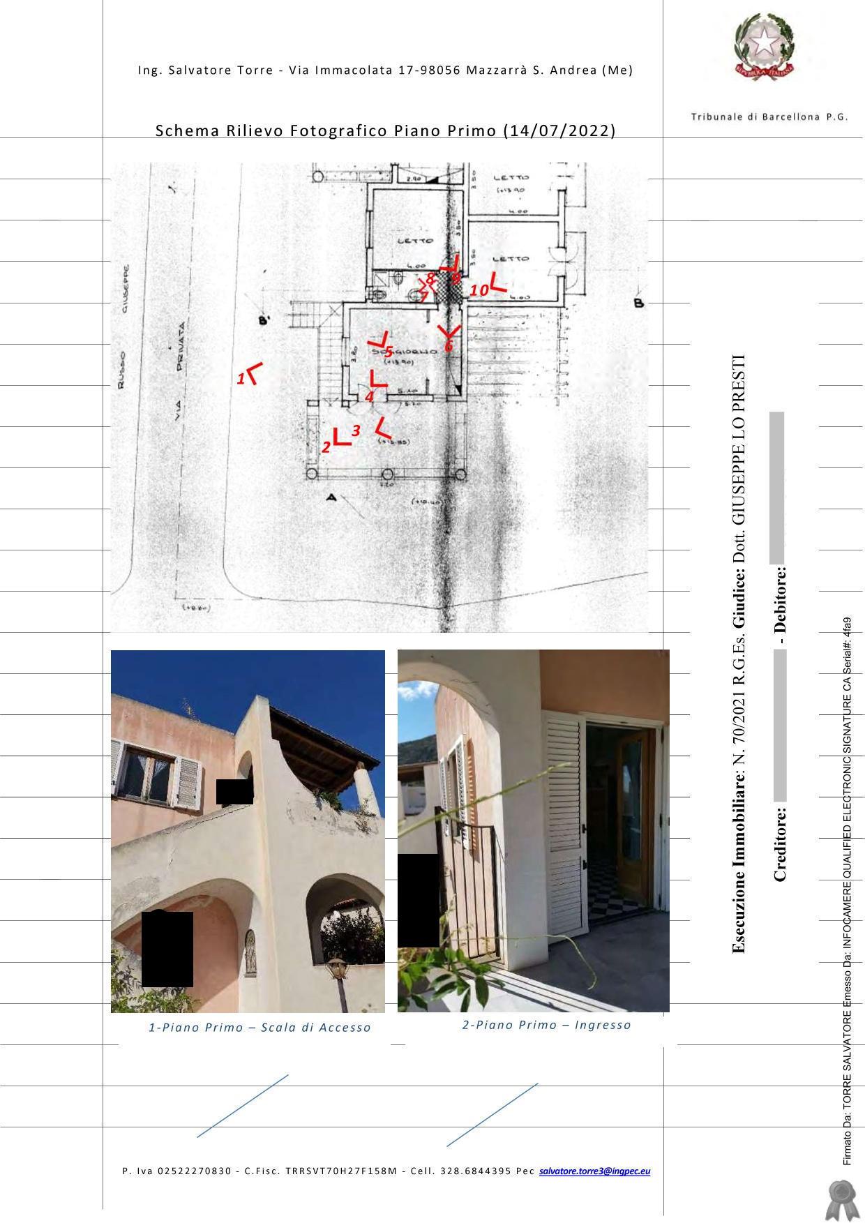 immobile appartamento all'asta in Frazione Canneto - Via Torrente Aurora 29 - 98055 Lipari (ME) - 1