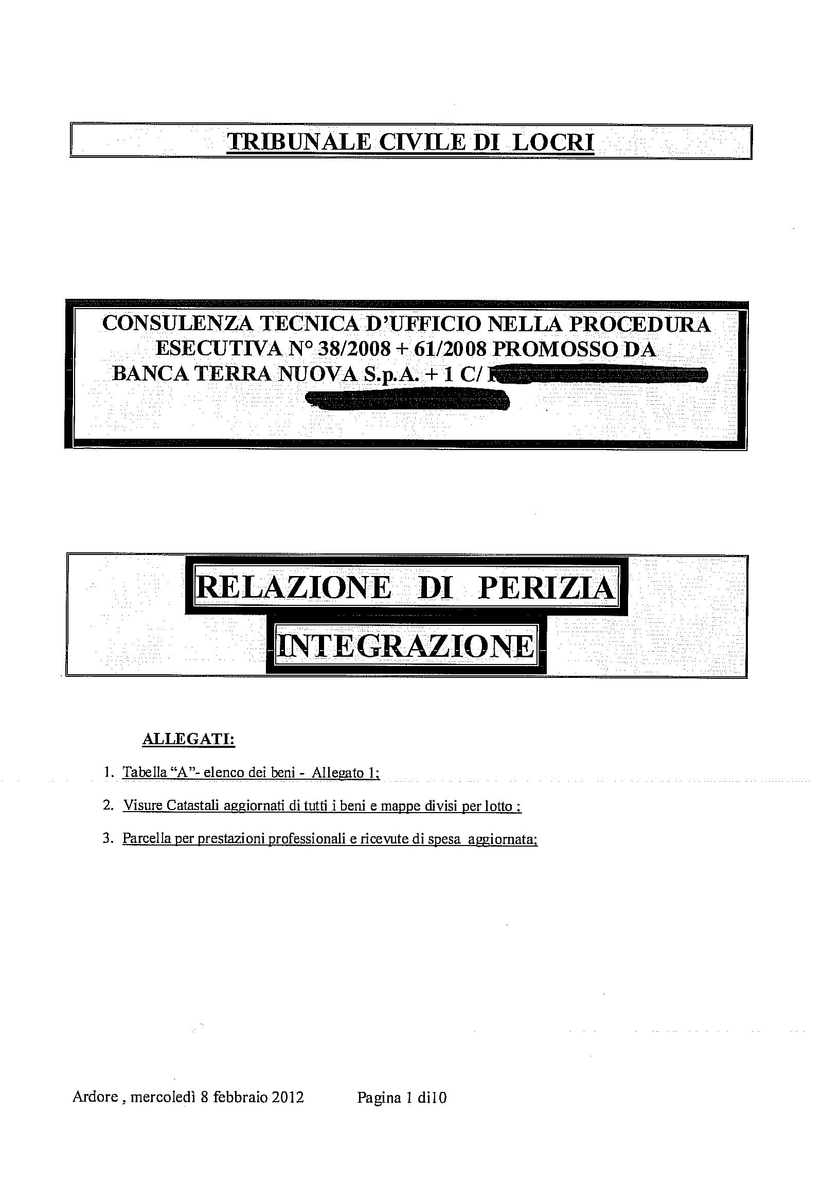 immobile casa singola all'asta in Località Fortino o Serro Carbone - 89039 Platì (RC) - 1