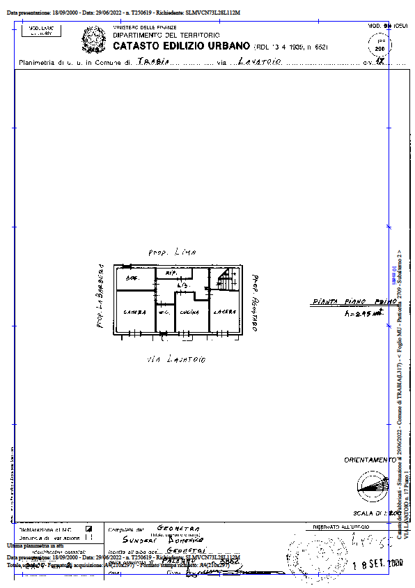 immobile appartamento all'asta in Via Lavatoio n° 17 - 90019 Trabia (PA) - 3