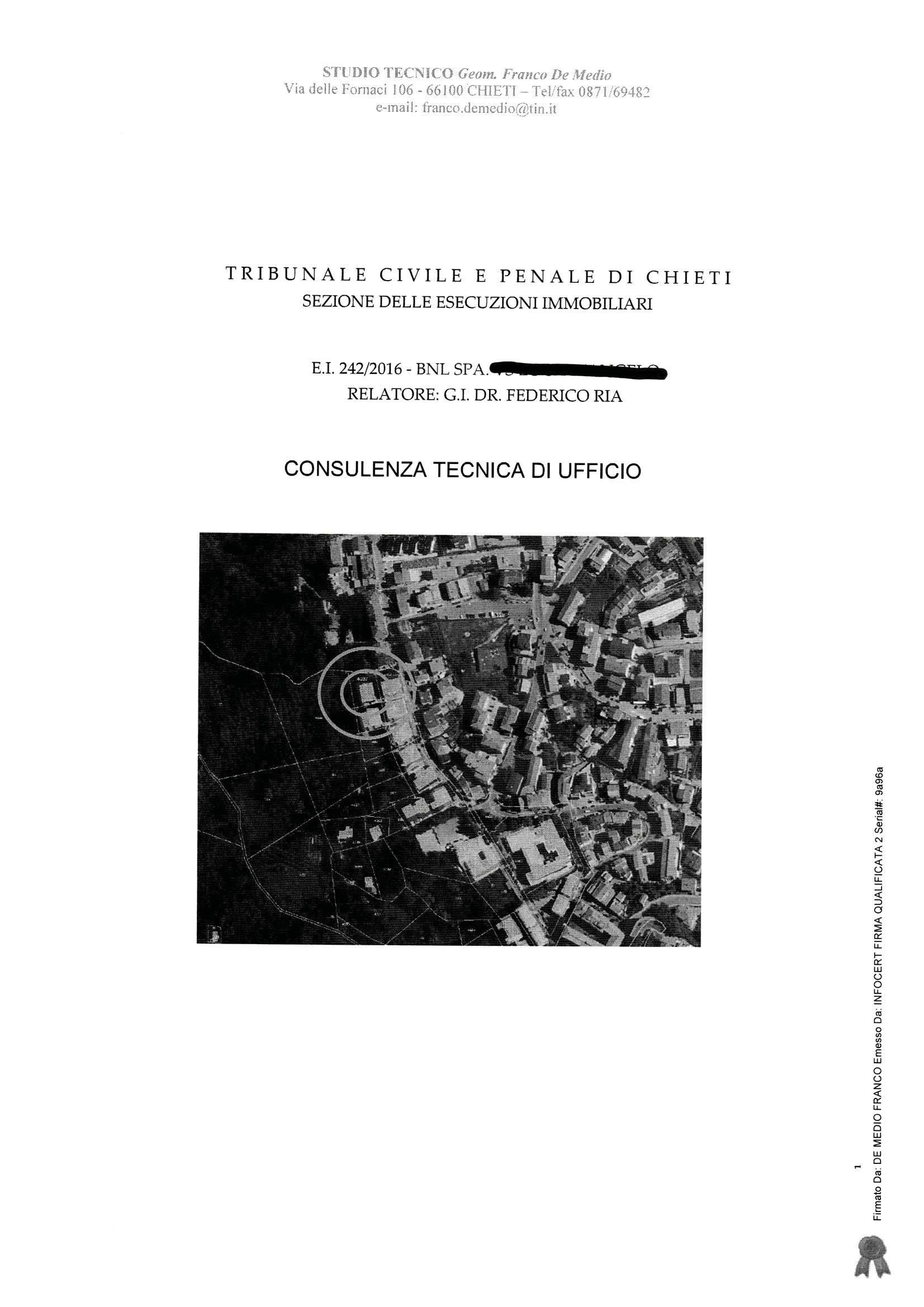 immobile appartamento all'asta in Via Colle Granaro 147 - 66016 Guardiagrele (CH) - 1