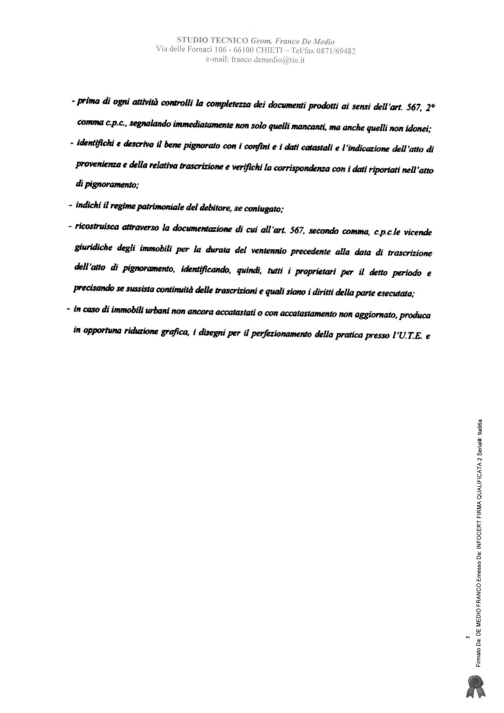 immobile appartamento all'asta in Via Colle Granaro 147 - 66016 Guardiagrele (CH) - 2