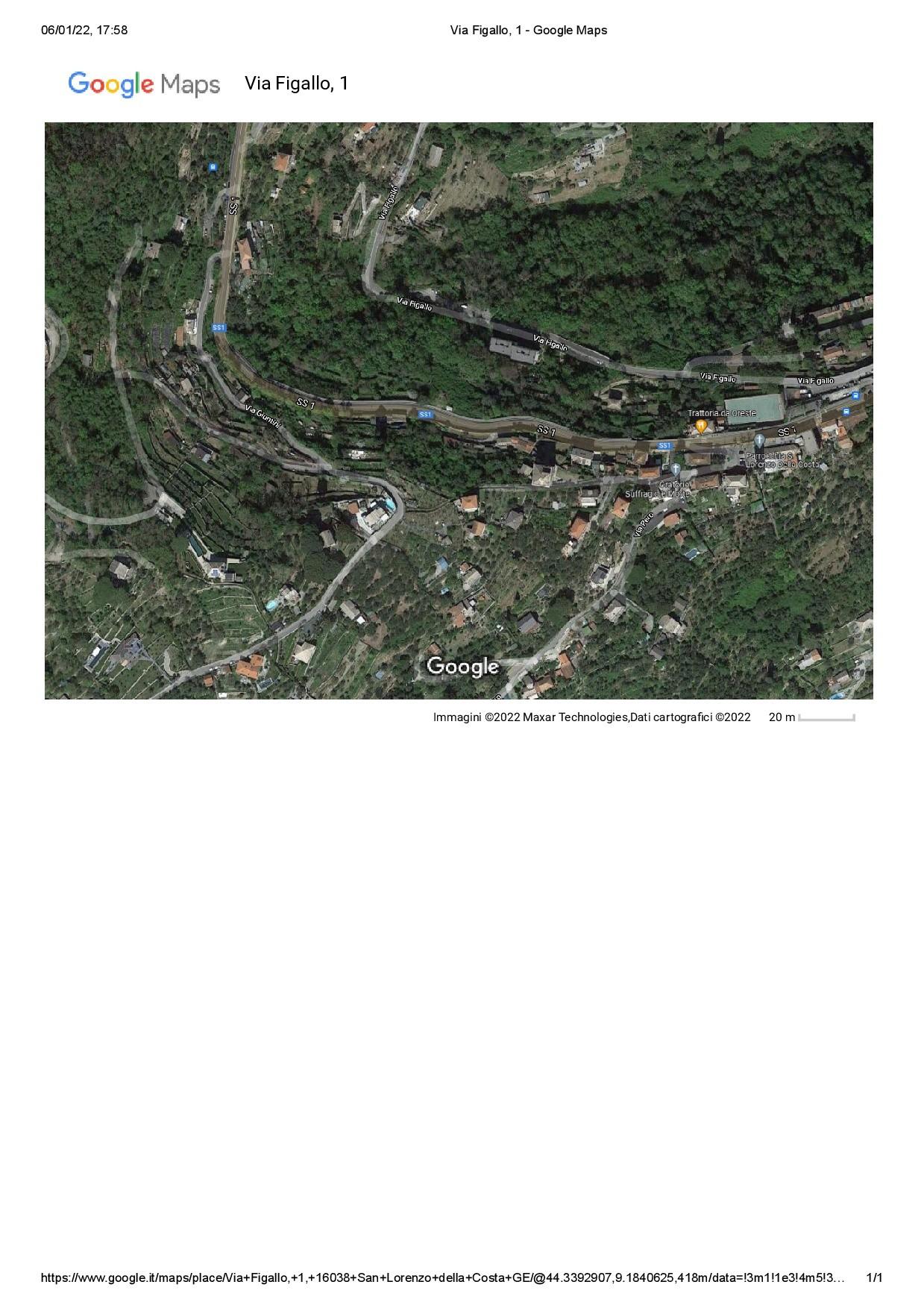 immobile appartamento all'asta in VIa Figallo 1A Santa Margherita Ligure (GE) - 1
