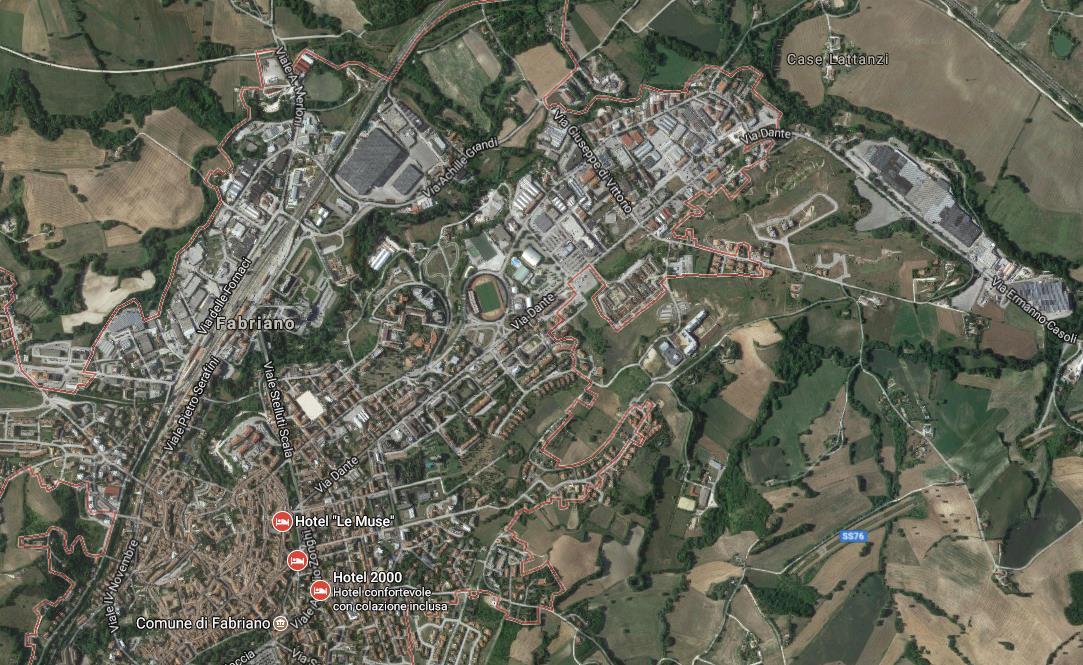 immobile terreno all'asta in via Carletti - 60044 Fabriano (AN) - 2