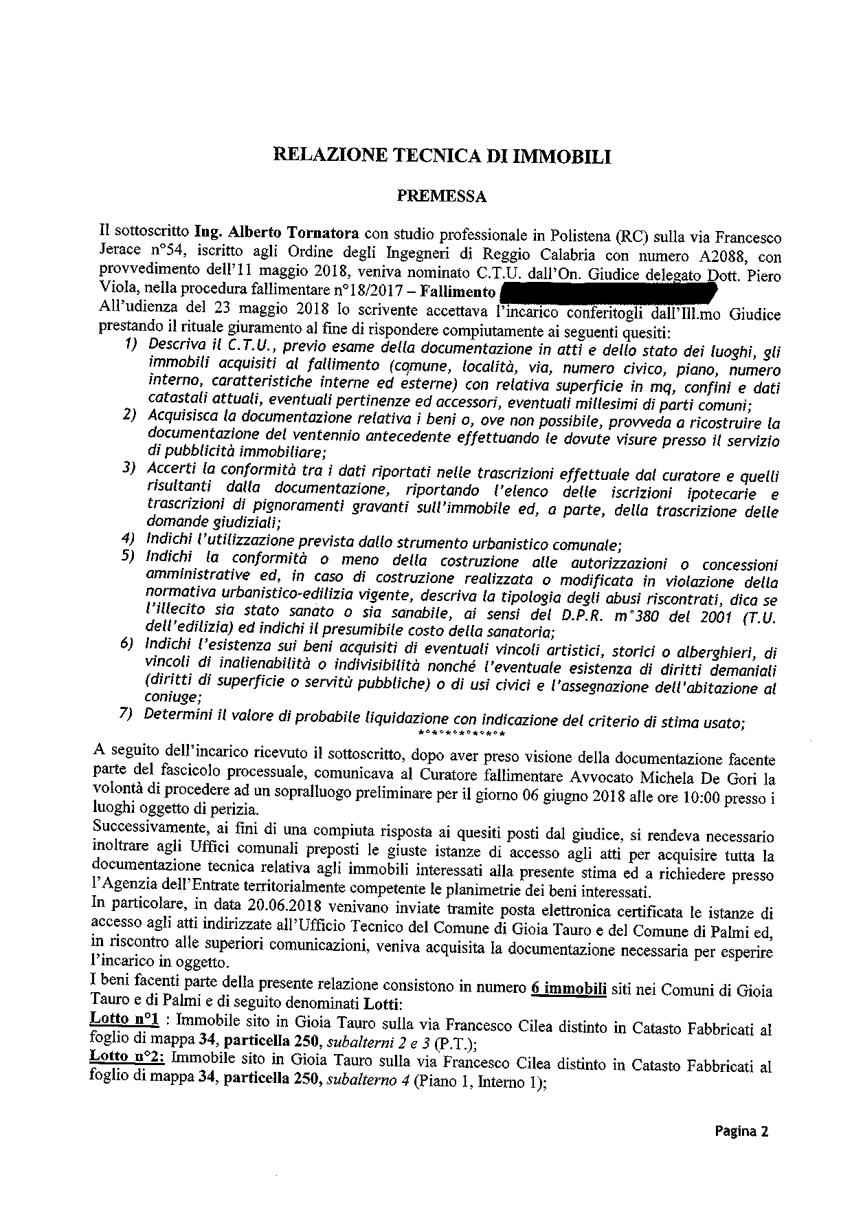 immobile attivita commerciale all'asta in via Francesco Cilea, 5-7 - 89013 Gioia Tauro (RC) - 2