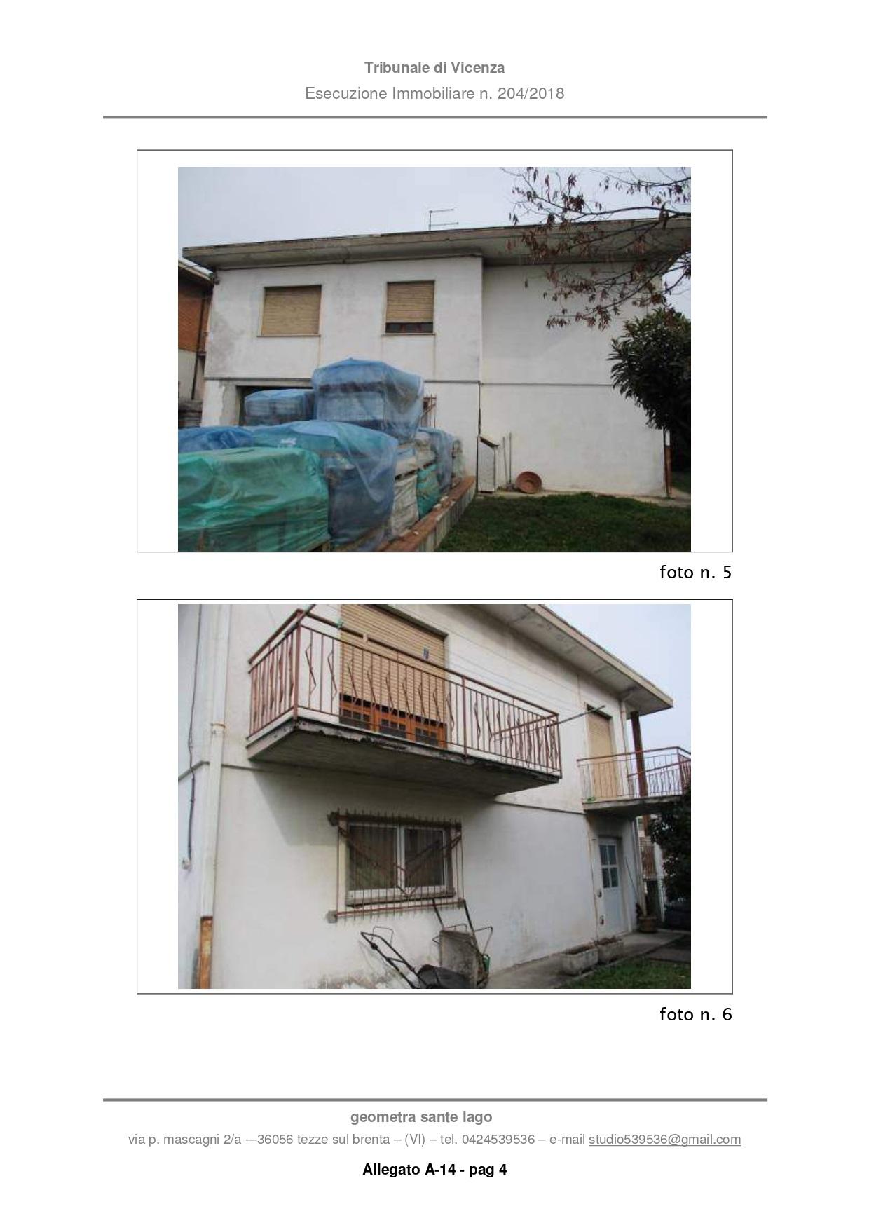 immobile appartamento all'asta in Contrà SSApostoli, 26 - 36100 Cornedo Vicentino (VI) - 5