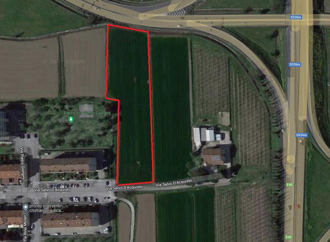 immobile terreno all'asta in Località Pievesestina, Via Salvo D'Acquisto - 47023 Cesena (FC) - 1