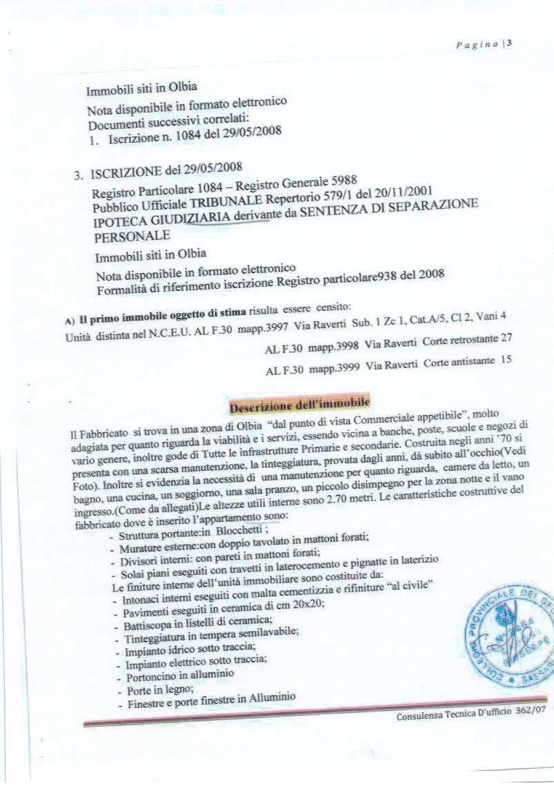 immobile appartamento all'asta in via Raverti 16 - 07026 Olbia (SS) - 4
