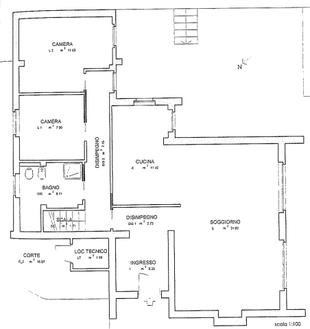 planimetria VILLA ALL'ASTA IN VIA MARCIAN, LOCALITÀ CONTRADA MARCIANO, ITRI (LT) - 1