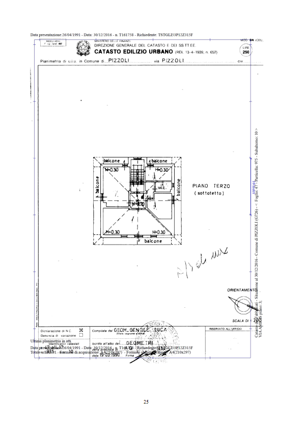 immobile appartamento all'asta in Via Amicis, n 128 - 67017 Pizzoli (AQ) - 4