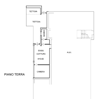 planimetria NEGOZIO CON APPARTAMENTO ALL'ASTA IN VIA XX SETTEMBRE, PONTEVICO (BS) - 1