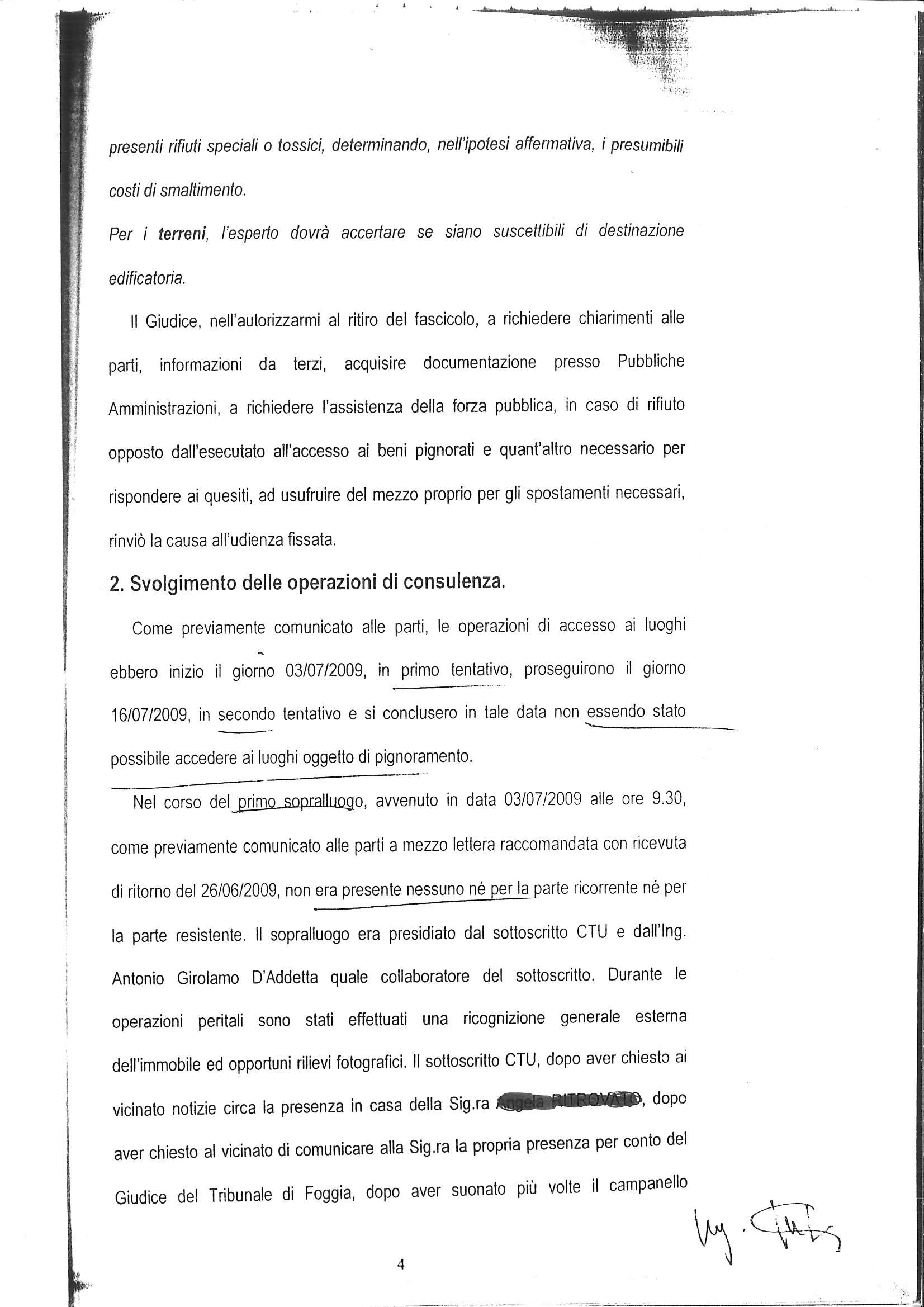 immobile appartamento all'asta in vicolo Sant'Orsola n 56 già 60 - 71013 San Giovanni Rotondo (FG) - 5