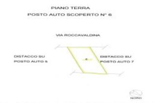 immobile posto auto all'asta in Via Roccavaldina n 4 - 00133 Roma (RM) - 1