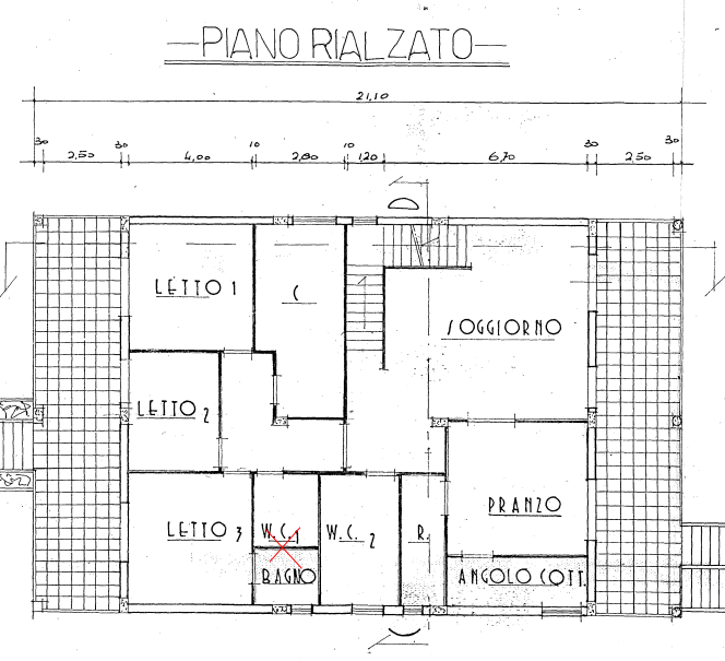 planimetria APPARTAMENTO ALL'ASTA IN VIA CAPASSO TORRE DI CAPRARA, SANT'ANGELO A CUPOLO (BN) - 1
