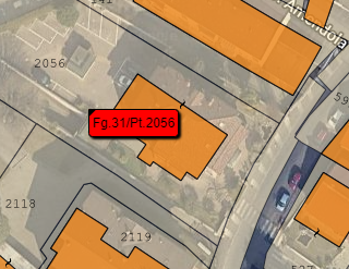 planimetria Autorimessa all'asta in via G. Amendola, Settimo Torinese (TO) - 1