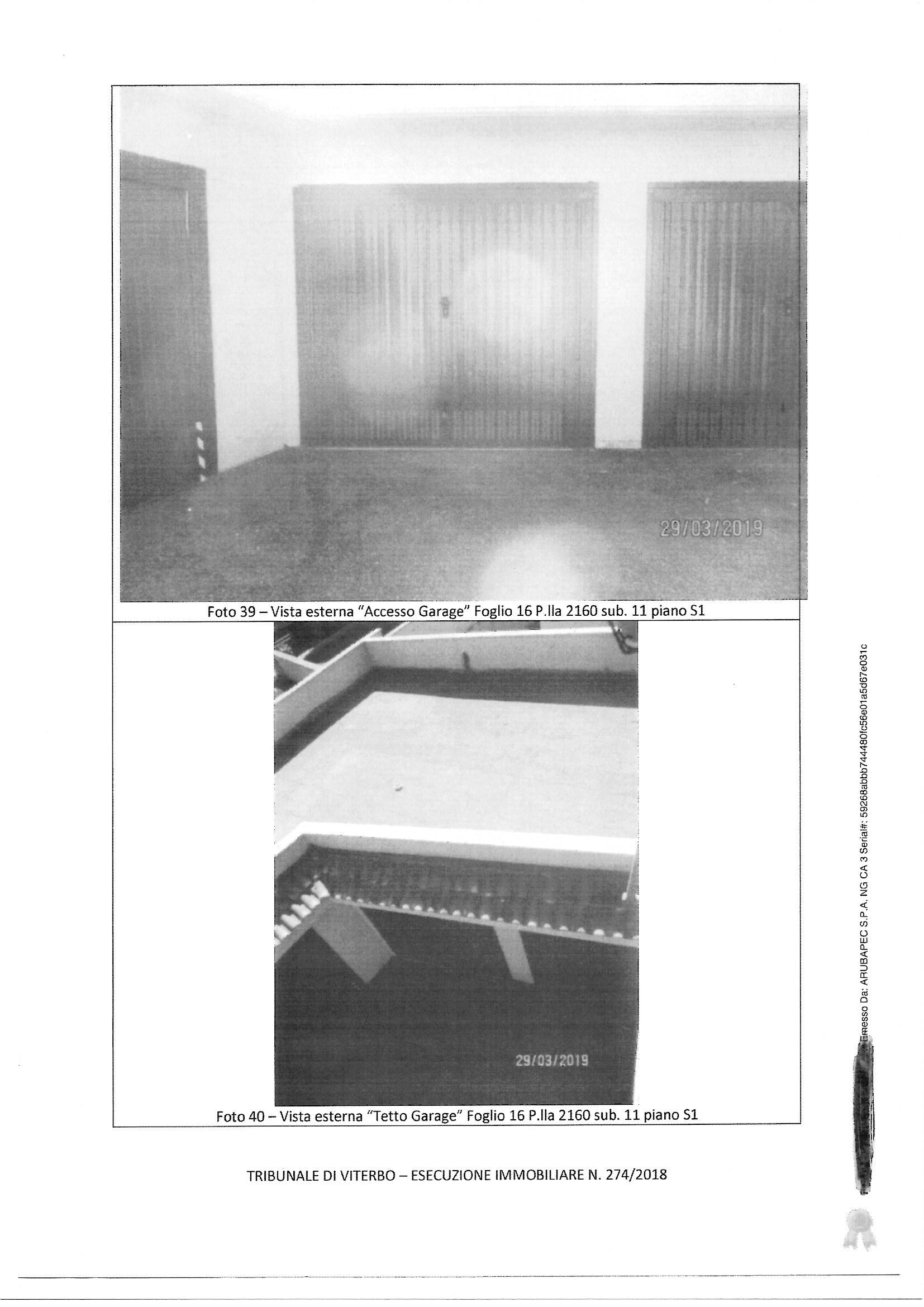 immobile garage all'asta in Via Primo Levi n 23 - 01033 Civita Castellana (VT) - 2