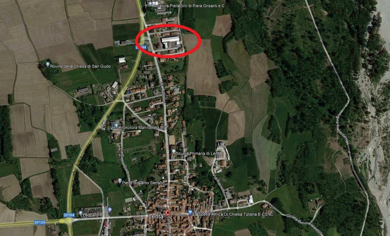 immobile capannone all'asta in via per Gattinara n44 - 13035 Lenta (VC) - 2