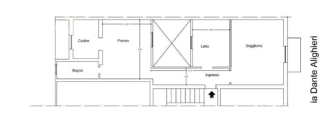 immobile appartamento all'asta in Via Dante Alighieri n 282 - 70122 Bari (BA) - 1