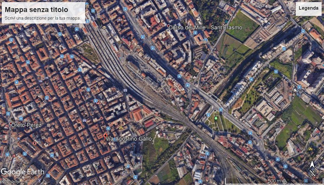 immobile appartamento all'asta in VIA AGOSTINO GALLO N 16 Palermo (PA) - 1