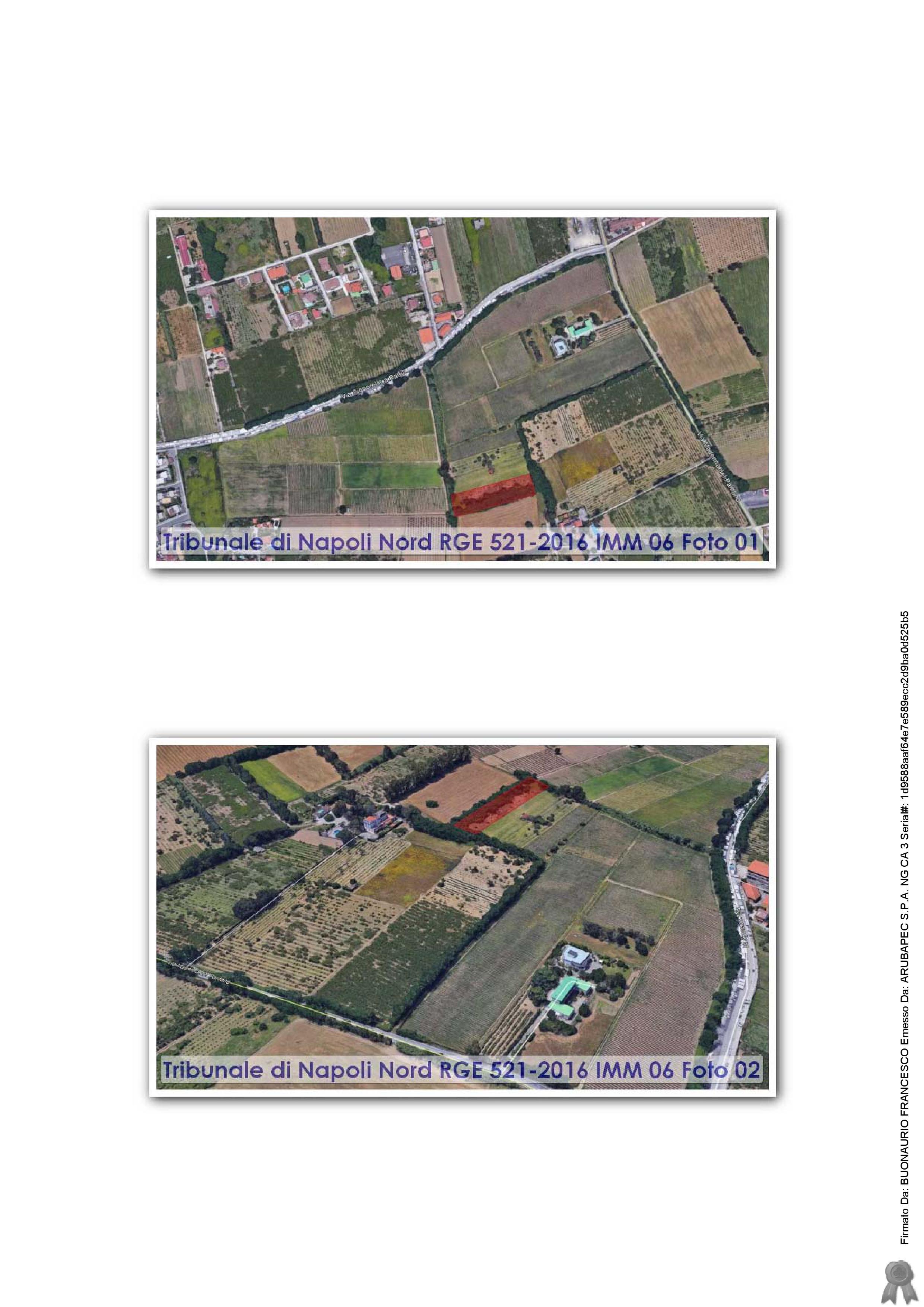 immobile terreno all'asta in località Masseria Delle Zoccole - 80014 Giugliano in Campania (NA) - 4