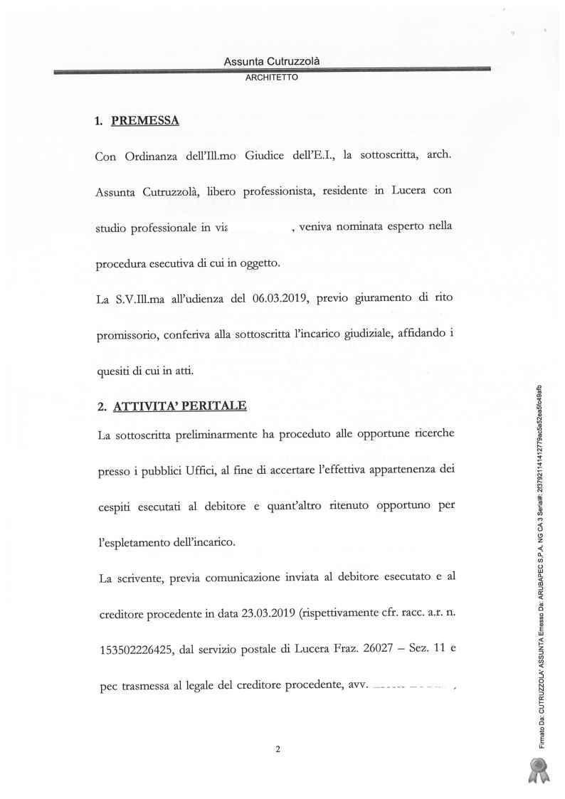 immobile appartamento all'asta in via Evangelista Torricelli, 4 - 71042 Cerignola (FG) - 2
