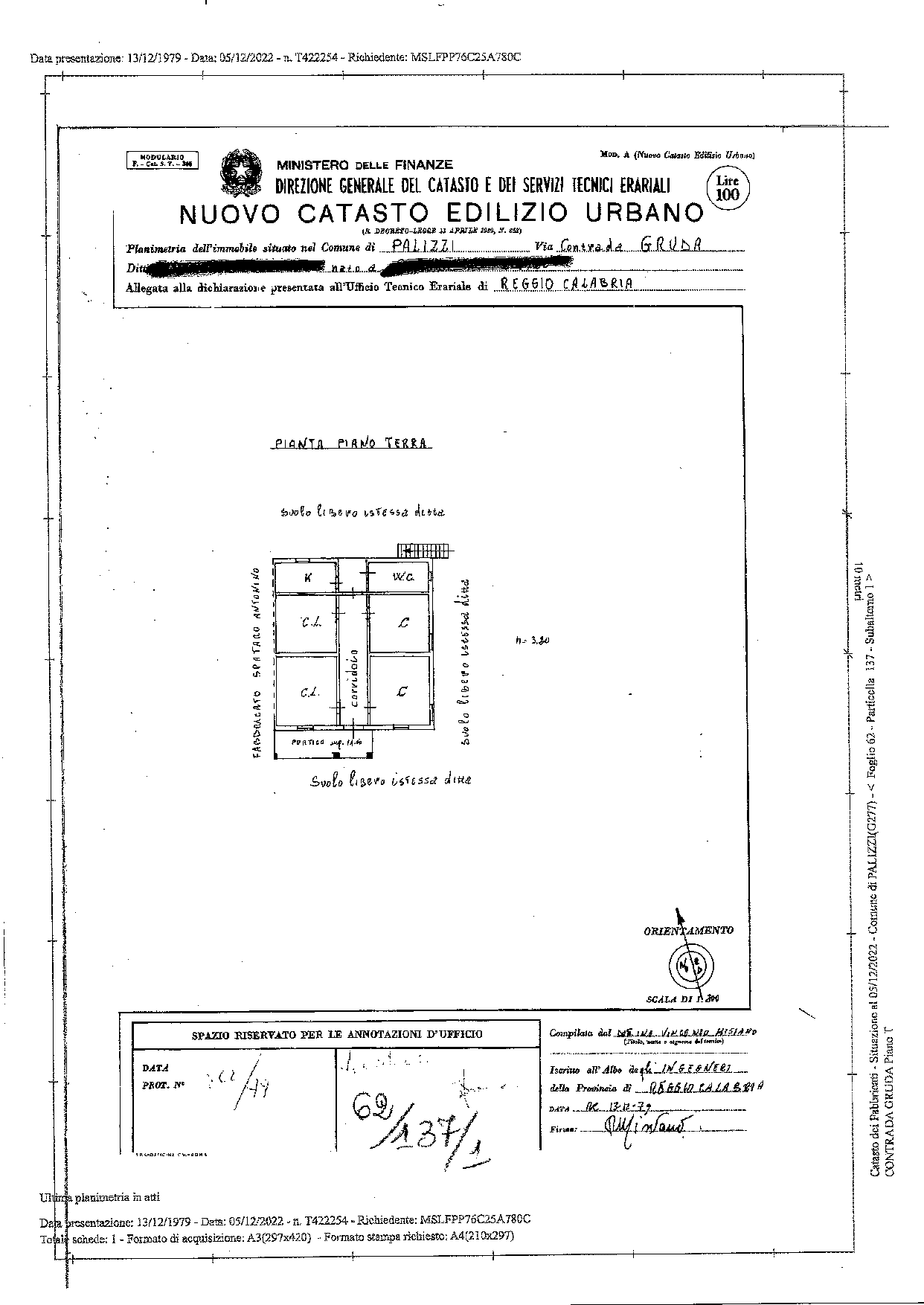 immobile appartamento all'asta in Frazione Gruda - 89038 Palizzi (RC) - 3