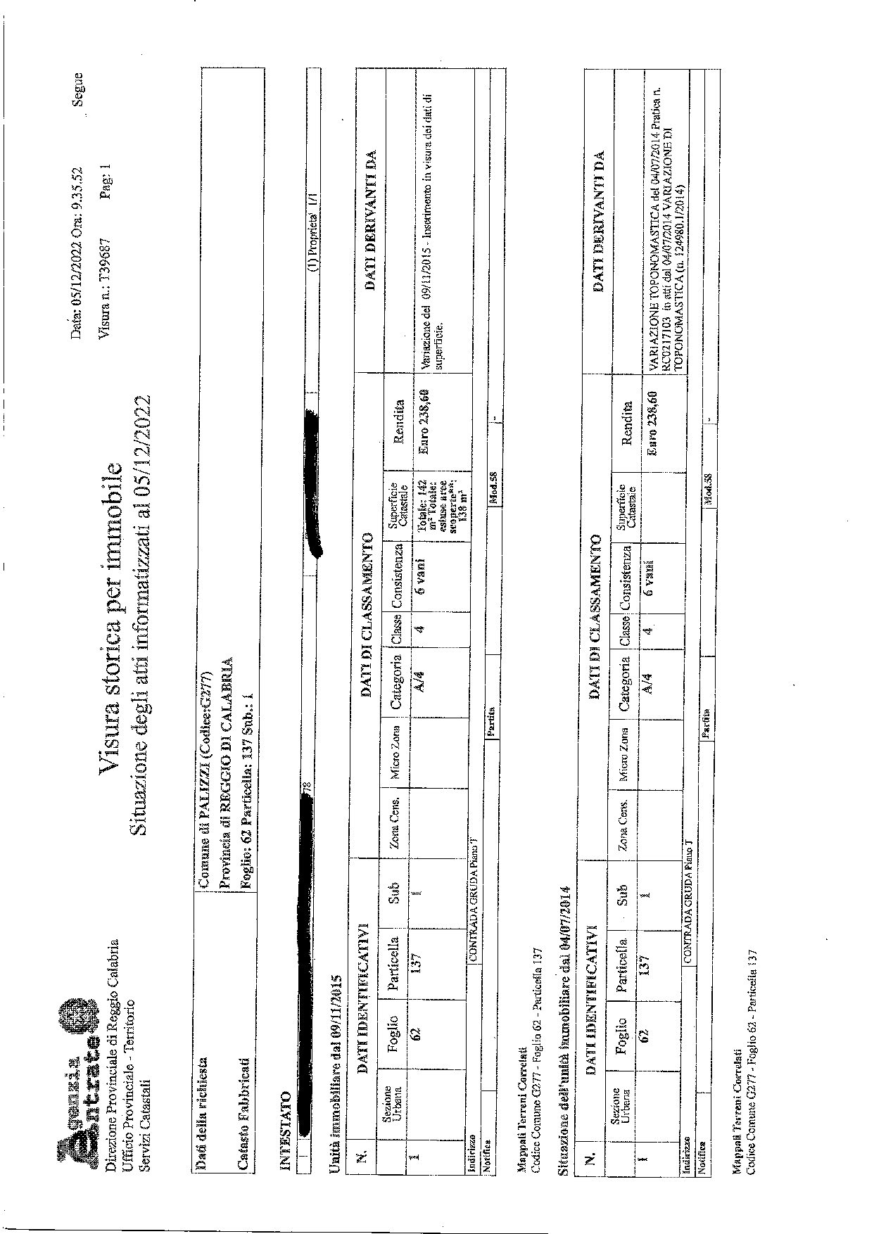 immobile appartamento all'asta in Frazione Gruda - 89038 Palizzi (RC) - 5