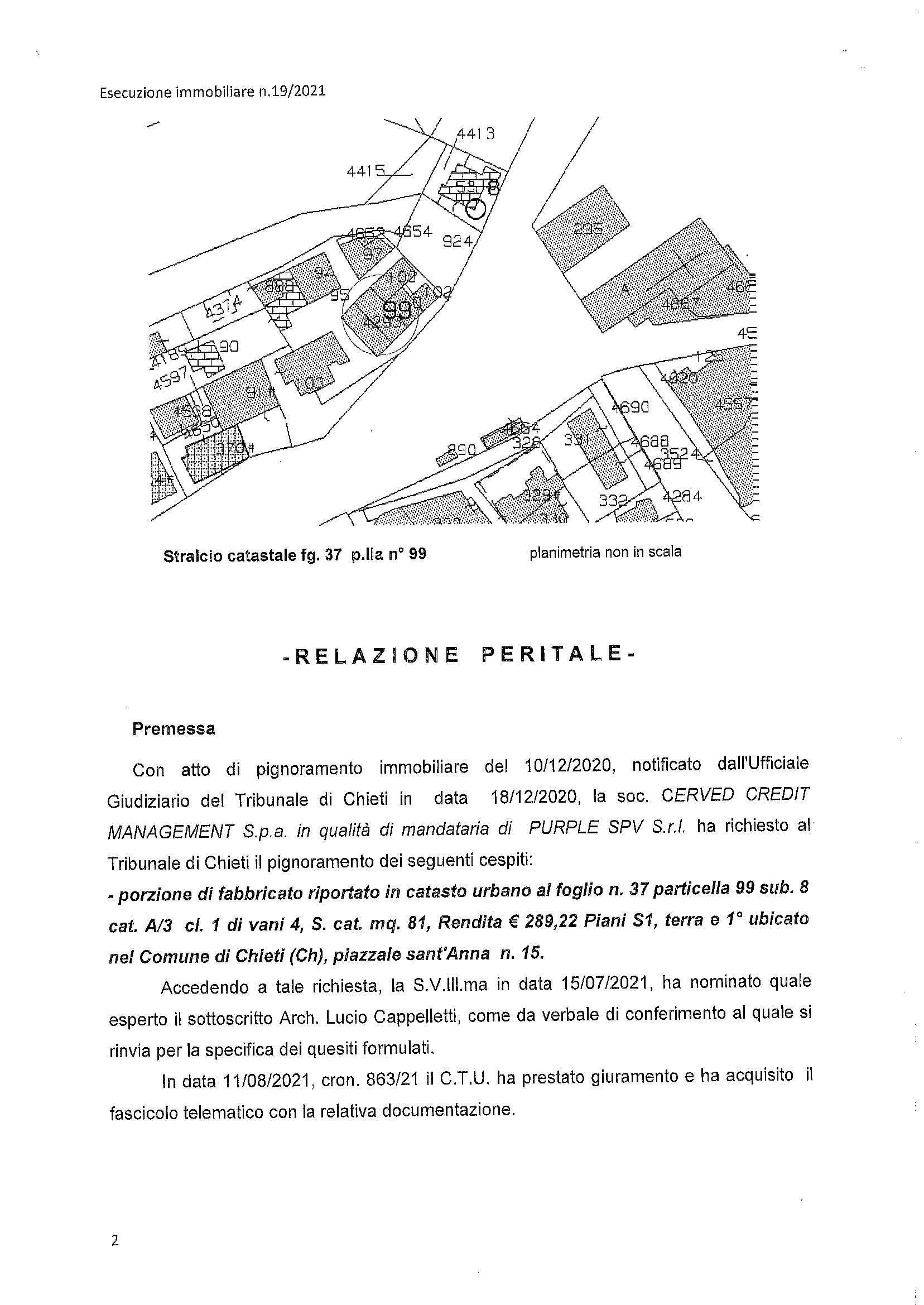 immobile casa singola all'asta in Piazzale Sant’Anna 15 - 66100 Chieti (CH) - 2