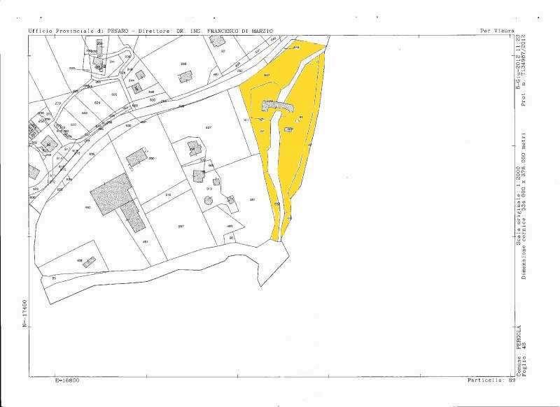 immobile appartamento all'asta in Via Molino del Signore (catastalmente Via Val Rea) - 61045 Pergola (PU) - 2