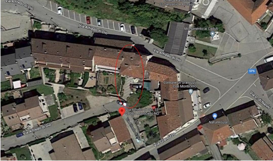 planimetria APPARTAMENTO ALL'ASTA IN VIA ALFREDO DI DIO, GRANOZZO CON MONTICELLO (NO) - 1