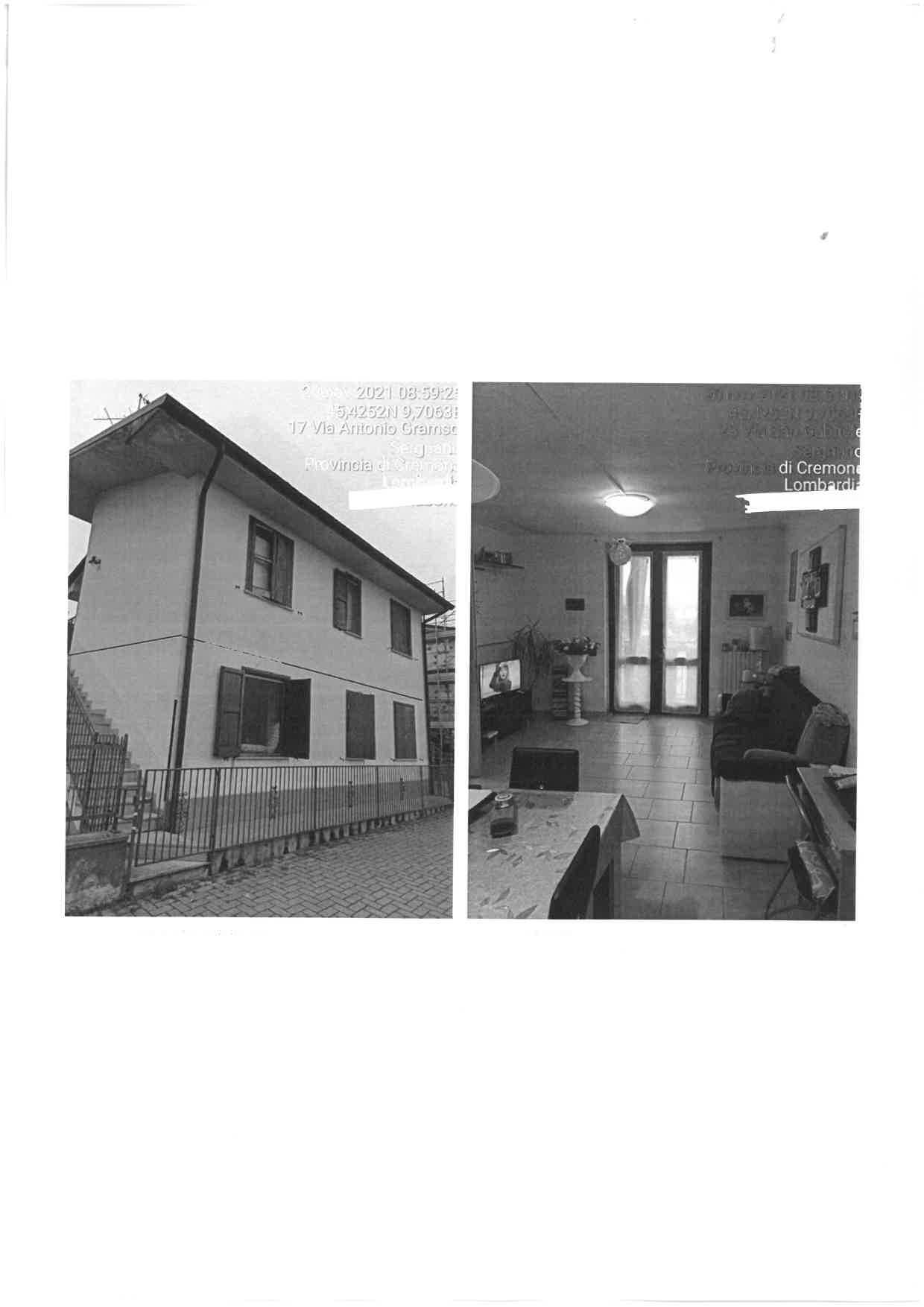 immobile appartamento all'asta in Via Gramsci 15 - 26010 Sergnano (CR) - 4