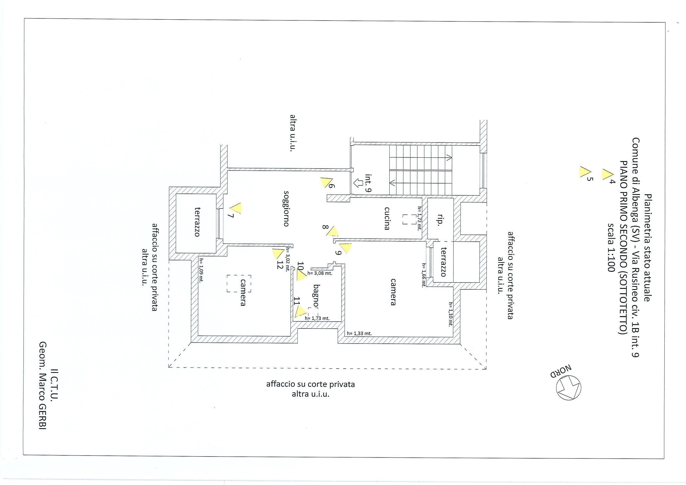 immobile appartamento all'asta in Via Rusineo  1b/9 - 17031 Albenga (SV) - 4