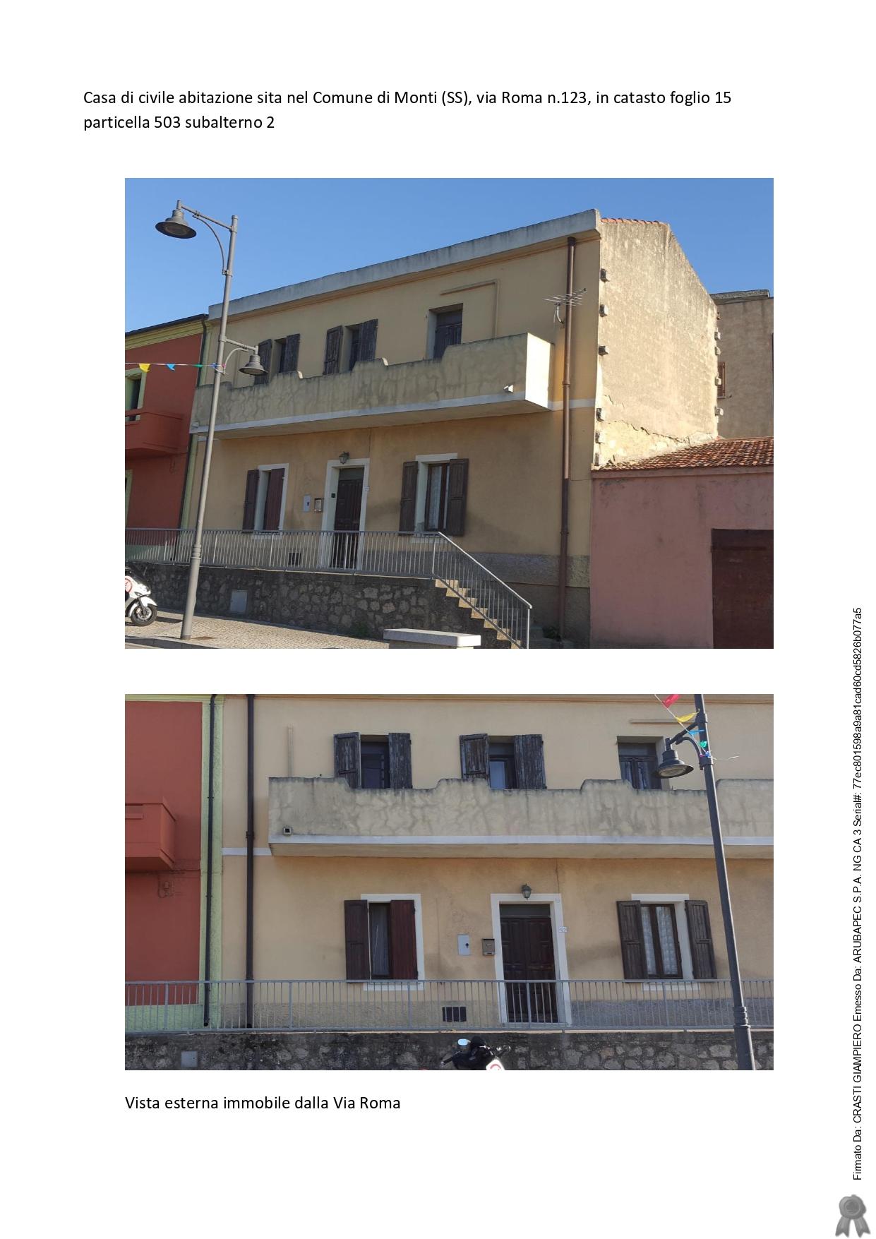 immobile appartamento all'asta in Via Roma n 123 - 07020 Monti (SS) - 5