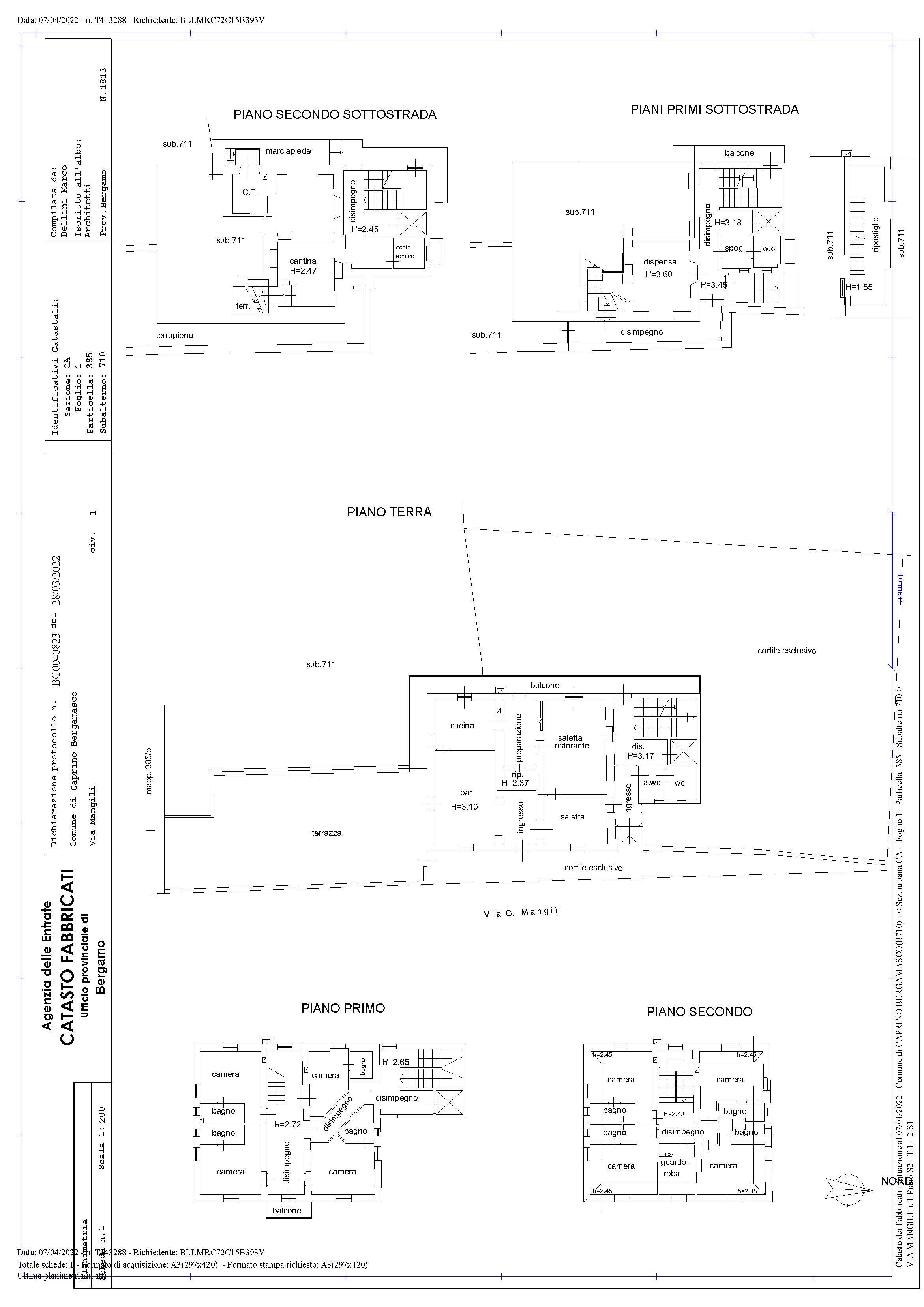 immobile hotel - albergo all'asta in Via Mangili 9 - 24030 Caprino Bergamasco (BG) - 1