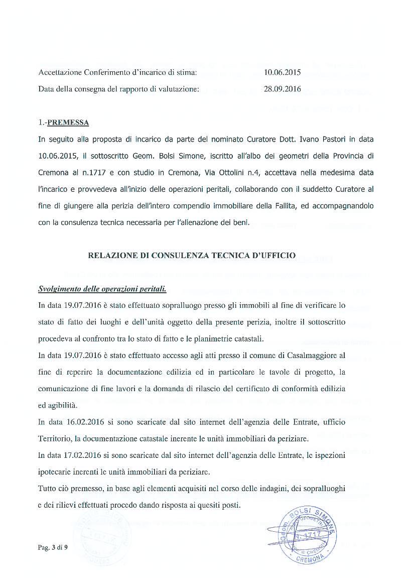 immobile posto auto all'asta in Via Cairoli 142 - 26041 Casalmaggiore (CR) - 3